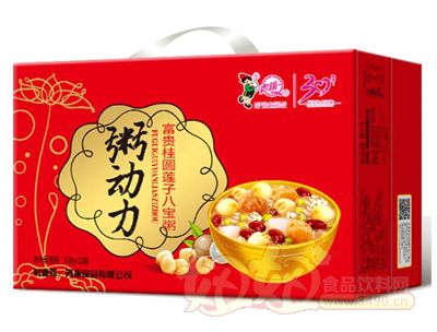 青援粥动力桂圆莲子八宝粥碗装