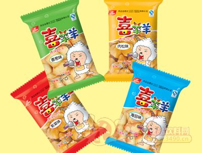 杰士利喜羊羊饼干
