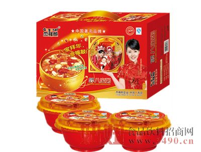 320g×12罐杰格朗幸福敲门精品八宝粥