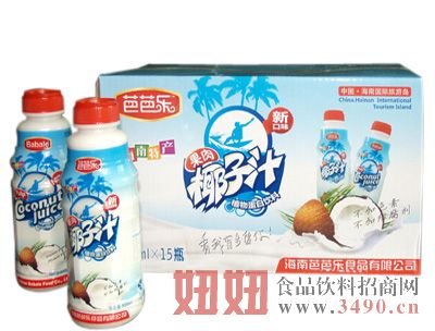 芭芭乐果肉椰子汁500ml×15瓶