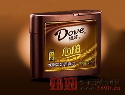 德芙心随丝滑牛奶巧克力40g