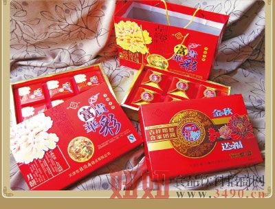 桂顺斋月饼金秋送福富贵华彩