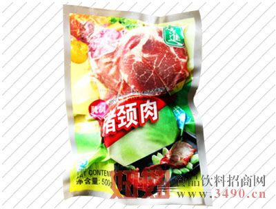 绿进猪颈肉