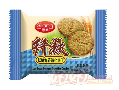 5kg纤麸低糖海苔消化饼干