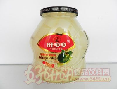 旺多多880g冰糖椰果罐头