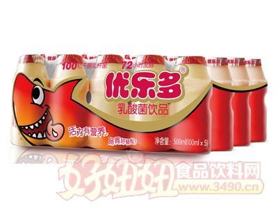 优乐多100mlx5乳酸菌饮品