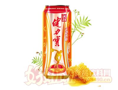 健力宝汉方能量含汽橙蜜味饮料500ml