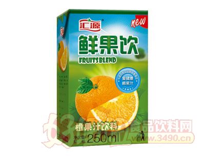 汇源鲜果饮橙果汁饮料250ml