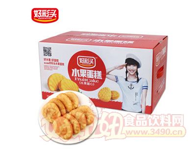 好彩头水果蛋糕酱心味2kg礼箱装|福建好彩头食品股份有限公司荣誉出品