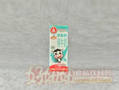 皇氏乳业学生奶纯牛奶200ml