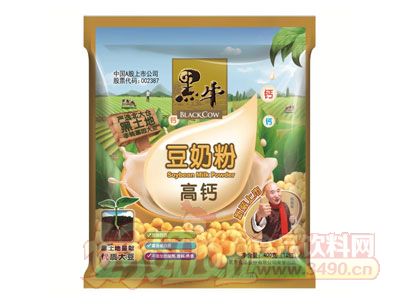 黑牛高钙豆奶粉400g