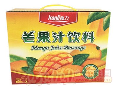 强力芒果汁饮料278ml×12罐