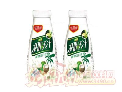 优果缘椰子汁植物蛋白饮料350ml