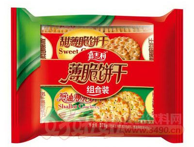 嘉士利薄脆饼组合装378g