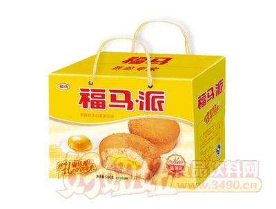 福马·派蛋黄味礼盒600g