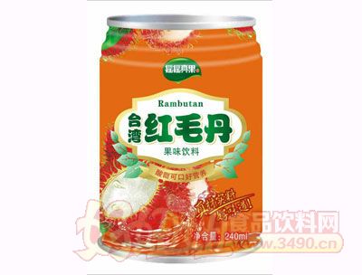 台湾红毛丹果味饮料240ml