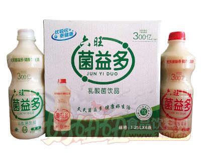 六旺菌益多乳酸菌饮品1.25lx6瓶