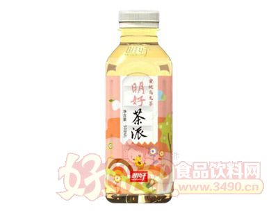 明好茶派蜜桃乌龙茶饮料500ml