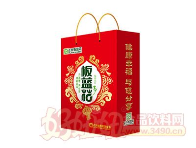 板蓝花植物饮料310ml×20(喜庆装礼盒)