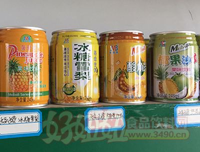 美佰利果味饮料245ml