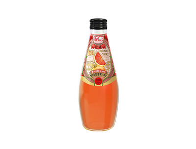 约郎乳酸菌果汁饮料红柚味280ml