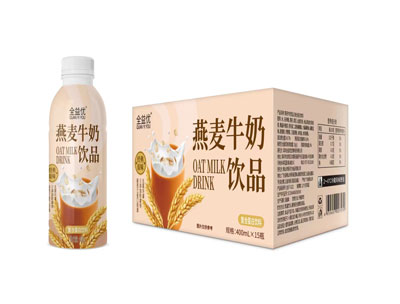 全益优燕麦牛奶饮品复合蛋白饮料400ml×15瓶