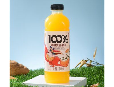 益正元100%甜橙复合果汁1000ml