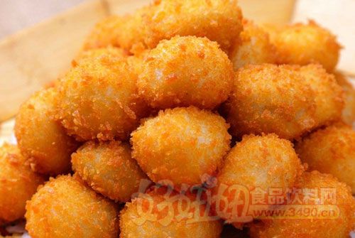 速冻汤圆新做法炸着吃