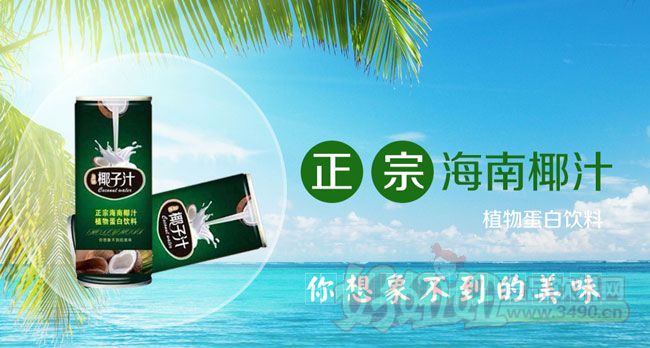 正宗海南椰汁植物蛋白饮料，你形象不到的美味
