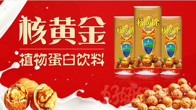 核黄金植物蛋白饮料
