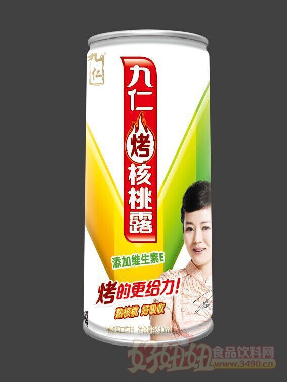 维生素e九仁烤核桃露240ml