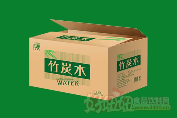 喝水喝三诺竹炭水