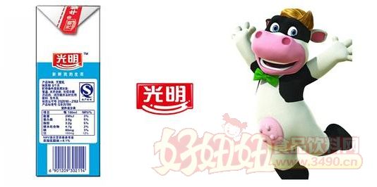 光明乳业金牌品质