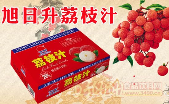 旭日升荔枝汁复合果汁饮料