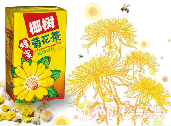 椰树发力菊花茶,你会买吗?