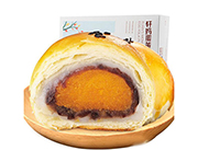 轩妈家蛋黄酥55g_6枚_盒红豆味雪媚娘麻薯传统糕点