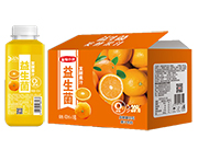 五福小镇益生菌发酵复合型橙汁饮料420ml×15瓶
