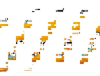 丑桔橘子果汁饮料318ml