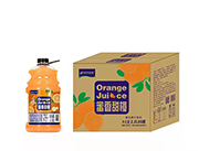 快乐选择蜜香甜橙复合果汁饮料2.5L*6