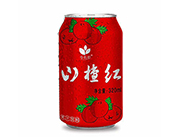 绿太山楂红果汁饮料320ml罐装