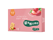 卓滋草莓酸奶曲奇盒�b66g