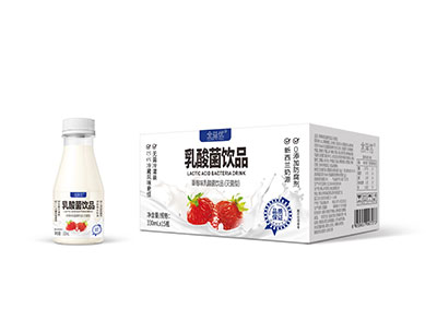 全益优乳酸菌饮品草莓味330mlx15