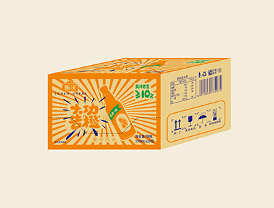 甄沃橙味果味汽水358ml-20