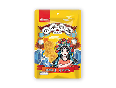 麦佰益小米锅焦蟹黄味168g