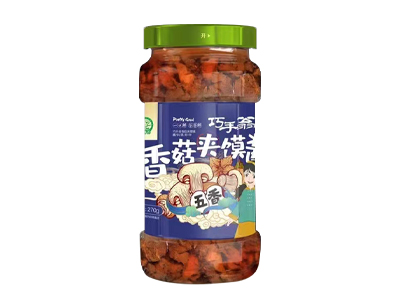 巧手翁香菇夹馍酱五香270g