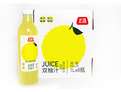 上首双柚汁复合果汁饮料1Lx6