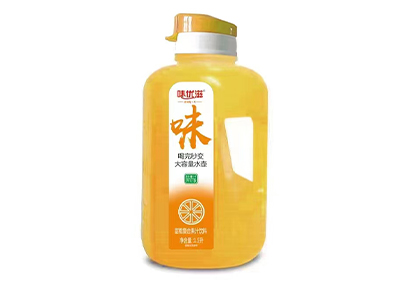 味优滋甜橙复合果汁饮料水壶装1.5L