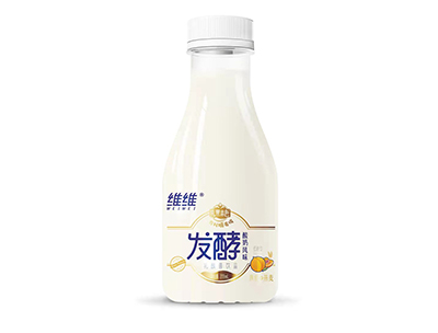 乳果本色发酵酸奶低糖型黄桃燕麦318ml