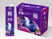 蓝莓复合果汁饮料1.5L×6瓶