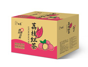 荔枝红茶饮料箱装1L×8瓶